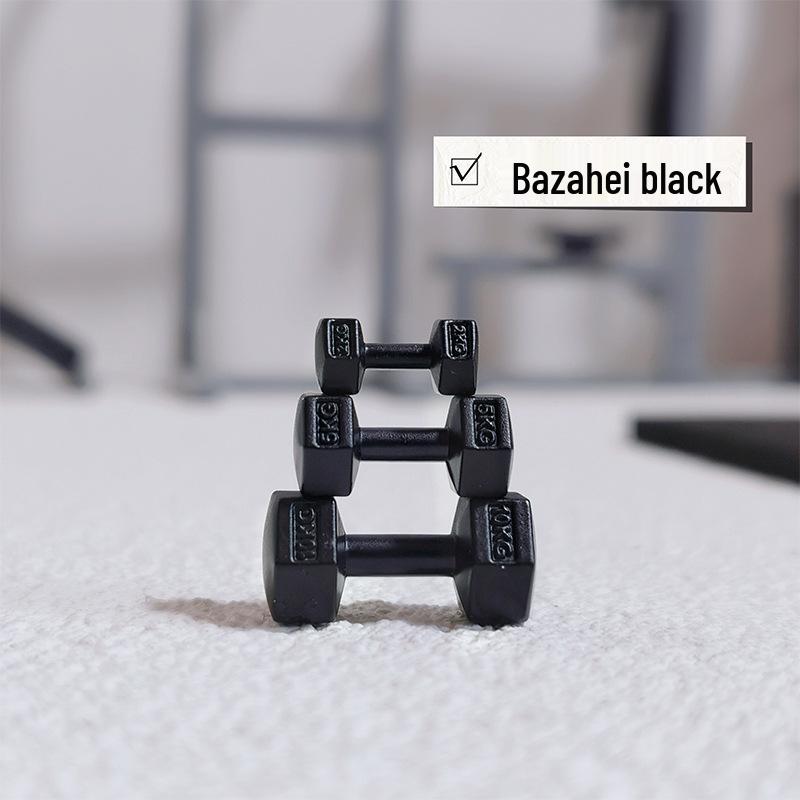 Mini Sports Equipment Toy: 3-Piece Dumbbell Set for Dollhouse - Large, Medium, Small (J166) Large, Medium, Small Set