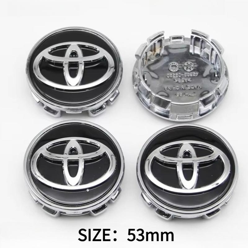 4Pcs 57/62mm Car Wheel Center Hub Cap Wheel Rim Cover for Toyota Corolla RAV4 Levin Yaris C-HR Camry Prado Prius Car Accessories