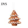 Environmentally Friendly Christmas Decor Ornaments 3D Foam Gingerbread/Star/Candy Cane Decoration Multi-size Sticky Powder Hanging for Xmas