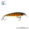 70Mm Abs Plastic Simulated Fishing Bait For Bionic Freshwater Sea Fishing Bait, Black Fish Luya Bait Mino Perch