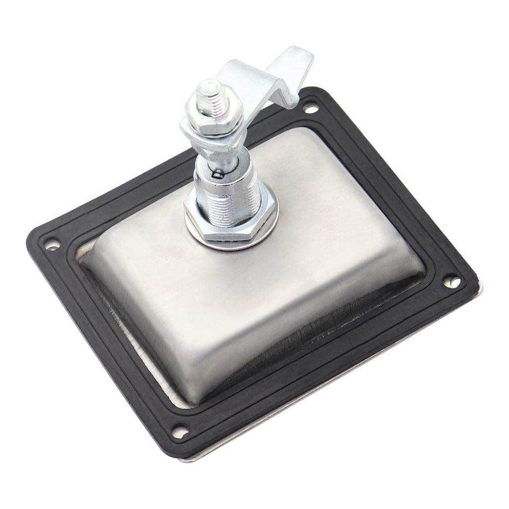 Multifunctional T Type Lock Latch with Foldable Handle for Boats Campers Truck Panel Trailer Secure Cabinet Door Locking