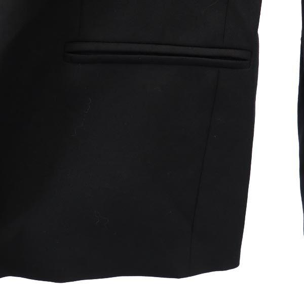 Emporio Armani Made in Italy wool tailored jacket 44 black Women Used