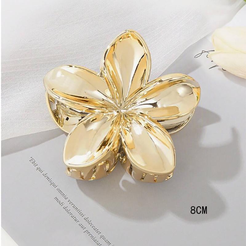 

1 шт. Модные дофаминовые блестящие заколки для волос в виде цветка яйца для женщин, девушек, для вечеринок, аксессуары для волос