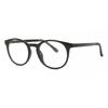 Clip On Oval Black SmartbUy collectiOn Filberte With Clip On U 0305 002 fashiOn Unisex Eyeglasses
