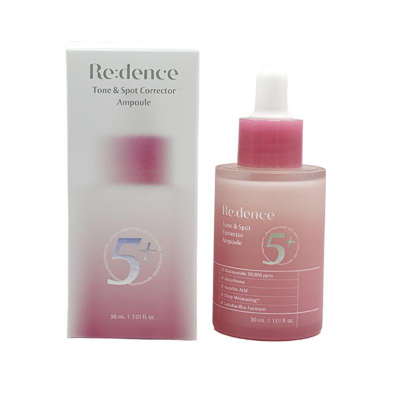 Redence Tone & Spot Corrector Ampoule 30ml – Brightening & Dark Spot Care Facial Serum 1EA