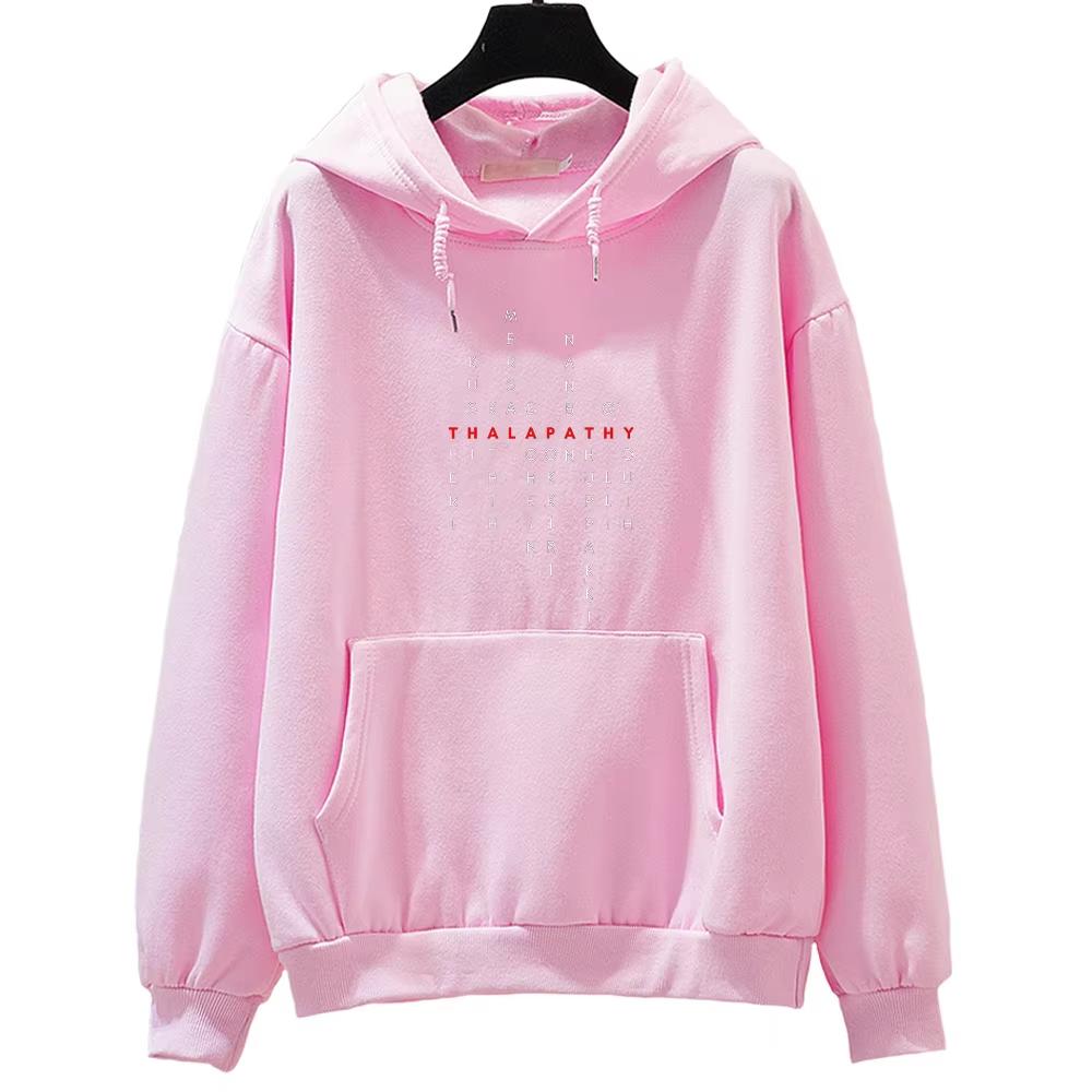 Heißer Verkauf THALAPATHY Lustiger Grafikdruck Hoodies Herren Damen Streetwear Hip Hop Mode Harajuku Y2K Sweatshirts Locker Lässig Oversized Pullover