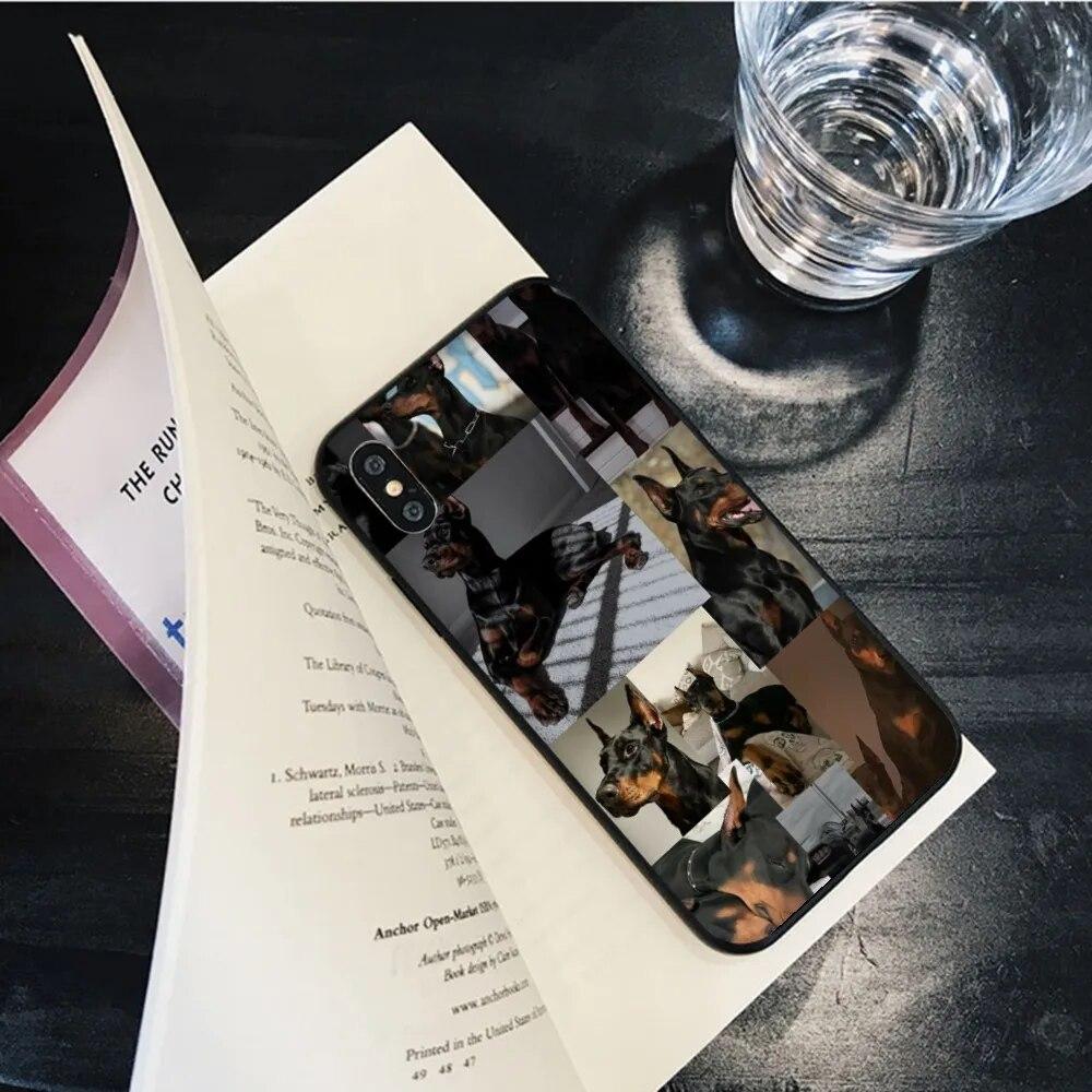 Doberman Phone Case For iPhone Samsung Galaxy Redmi Xiaomi Oppo OnePlus Note S A 7 8 9 10 11 12 13 14 20 21 22 23 53 54 Pro Max Plus Ultra TPU Soft