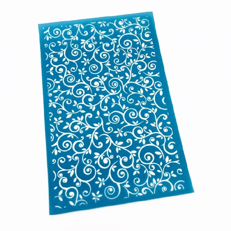 Leaves Silkscreen-Stencils Reusable Silkscreen Print Kit DIY Jewelry Home-Decor