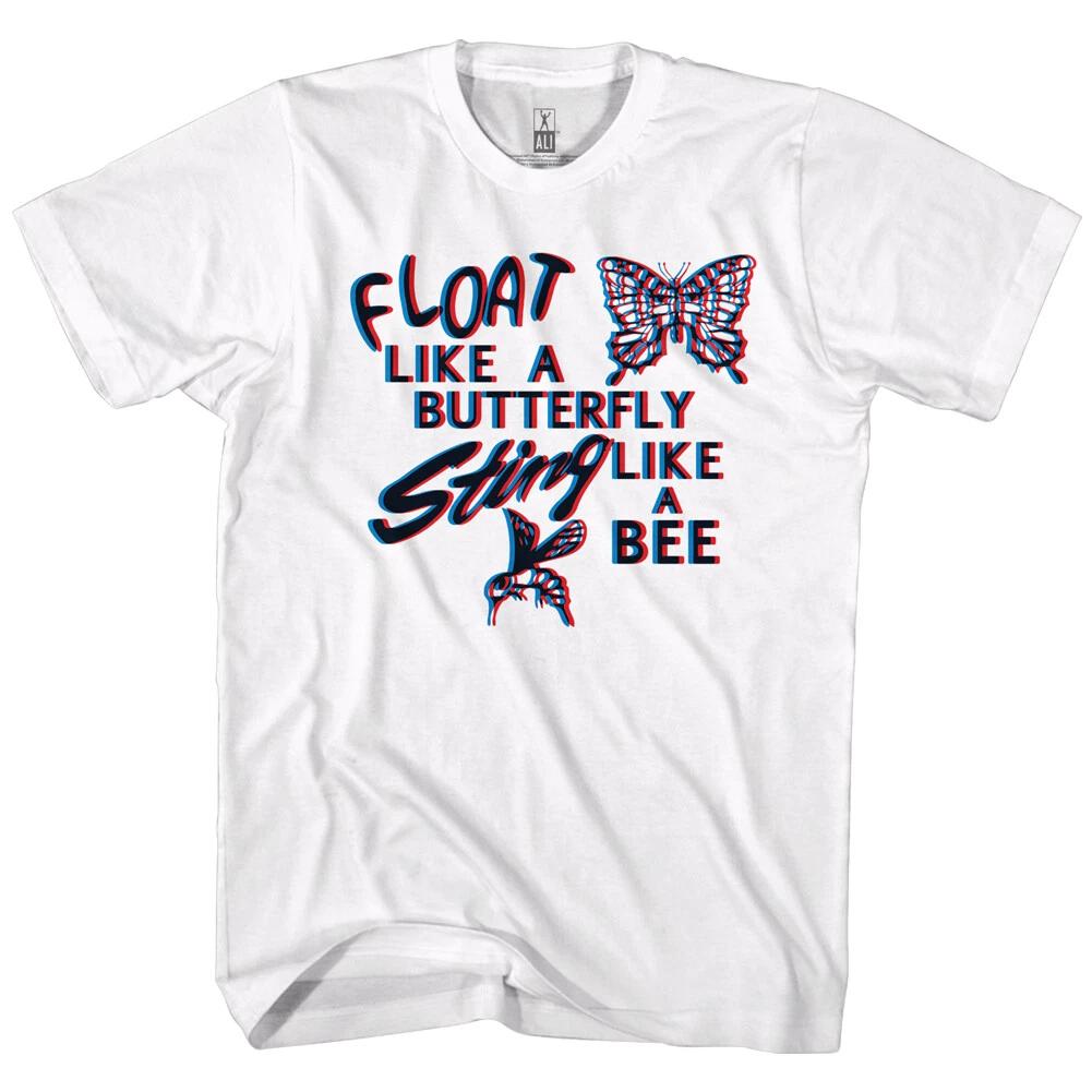 Muhammad Ali Float Like A Butterfly Sting Like A Bee Quote Men s T Shirt 4XL