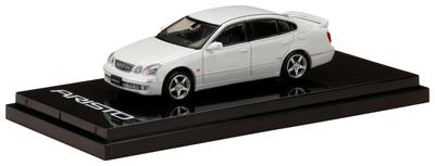 HJ64 Toyota Aristo V300 VERTEX EDITION Frühtyp Weiß Perlglanz Kristallglanz Fertigprodukt 1/64