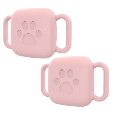 2 PCS Silicone Case for Tile Mate 2025 2025 Holder Case Anti-Scratch Silicone Sleeve Case Protective Cover Sleeve for Dog Collar