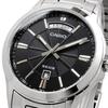 Casio MTP-1381D-1AV Men's Analog Quartz Watch, Silver/Black Metal Band