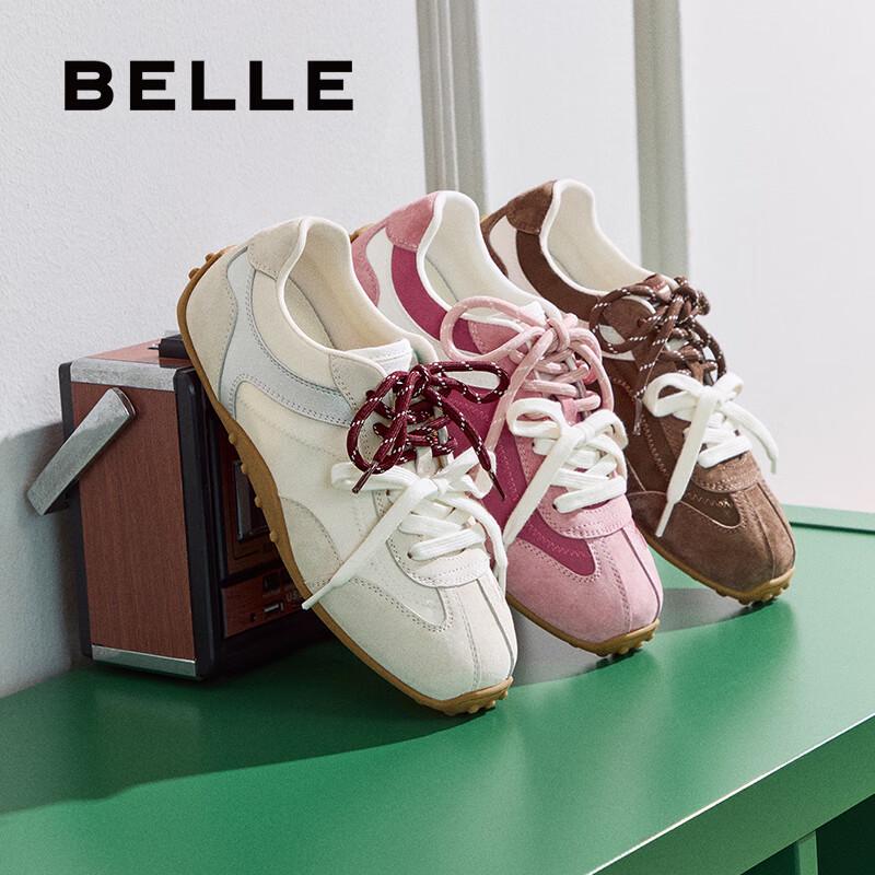 Belle Women's Retro Thin-Sole Trainer Sneakers