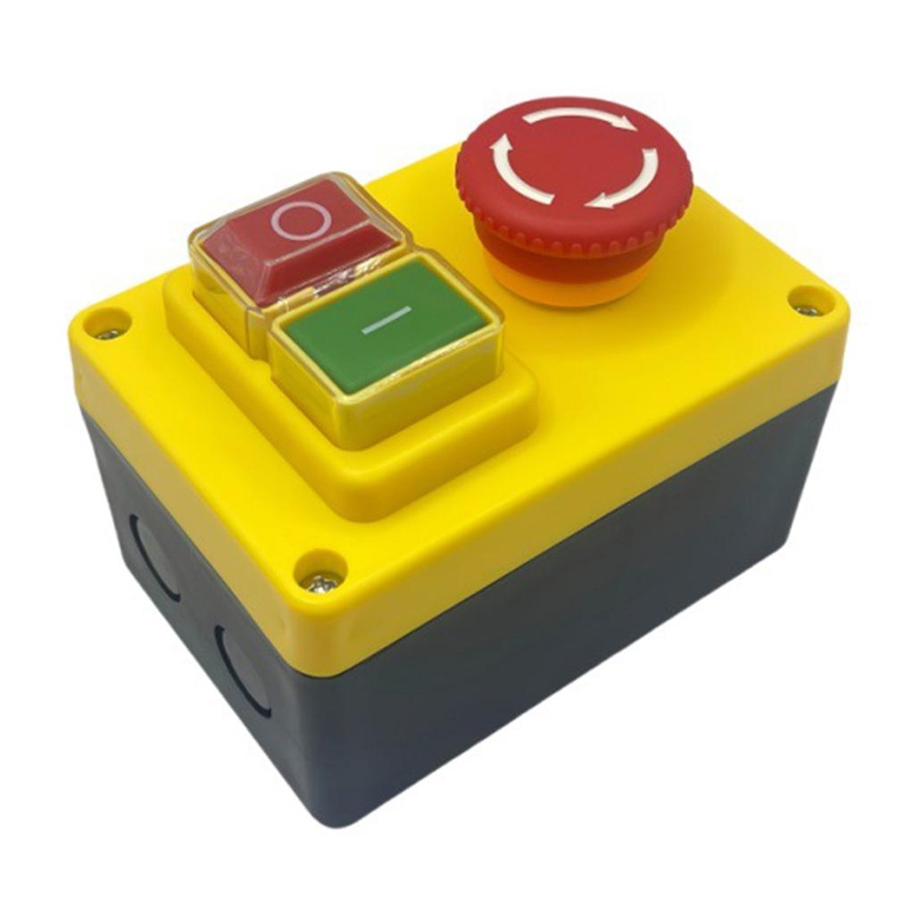 Hot Sale KJD17D 250V 16A Electromagnetic Push Button Switch Emergency Stop Switches for Electric Tools & Machine Tool Equipment