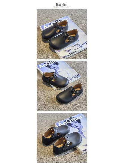 Retro Britischer Stil Samt Warme Weiche Sohle Schuhe für Kinder 3-9 Jahre - Unisex Kleinkind Fußbekleidung 2025