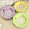 Floral Print Cat Nest Soft Pet Mattress Cute Cat Bed  Home Pet Supplies