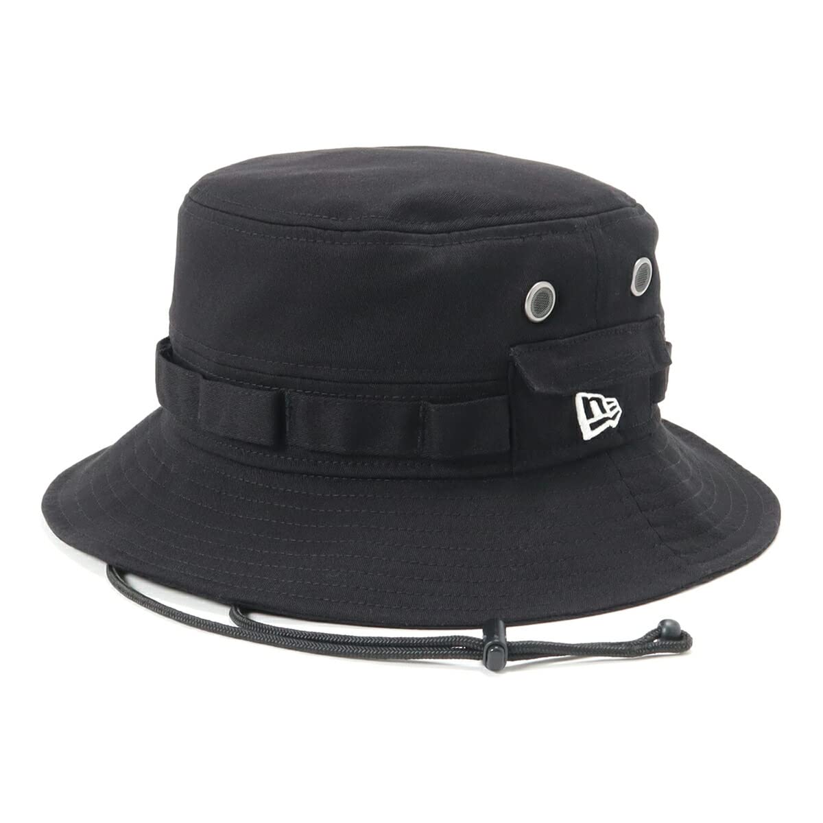 

[New Era] Шляпа Adventure, Однотонная, Черная, S/M