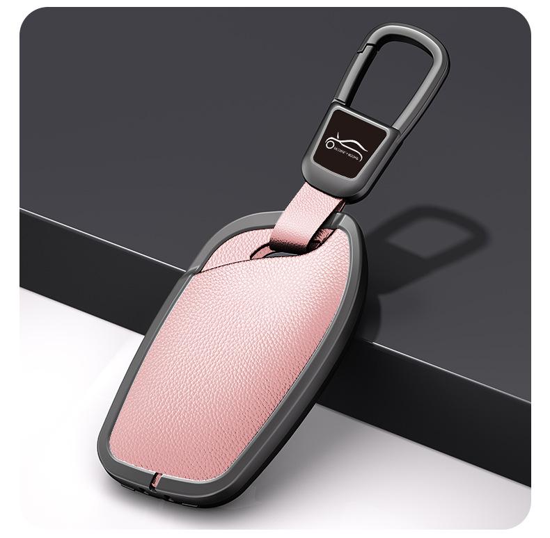 Compatible Metal Key Shell Cover for Roewe RX5 (2016-2020), I6, RX8, RX3, EI5 Models.