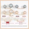 Waist-Cinching Pin: Adjustable Brooch with Pearl Button for Slimming and Anti-Exposure