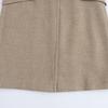 2024 Winter Women's Fashion: European-Style Soft Loose-Fit Wool Coat with Button Embellishments