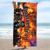 Motörhead Print Beach Towel, Large Soft Quick Dry Towel for Beach Camping Swimming