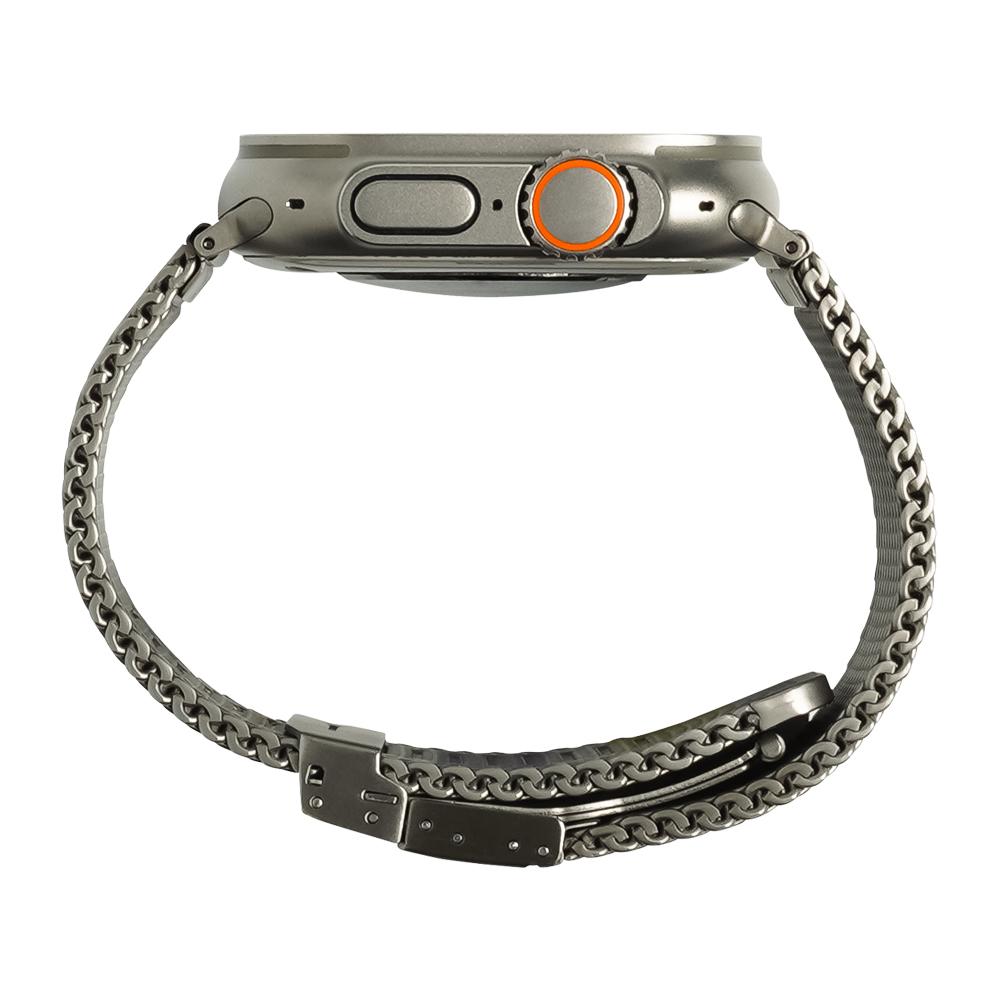 Biltin Apple Watch Metall Magnetisches Armband Ultra Titan 10 9 8 Se