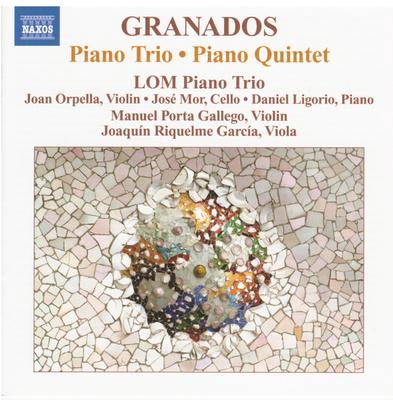 CD GRANADOS LOM PIANO TRIO JOAN ORPE  Piano Trio  Piano Quintet 8572262 Naxos 2010 Germany ObiClassical Used