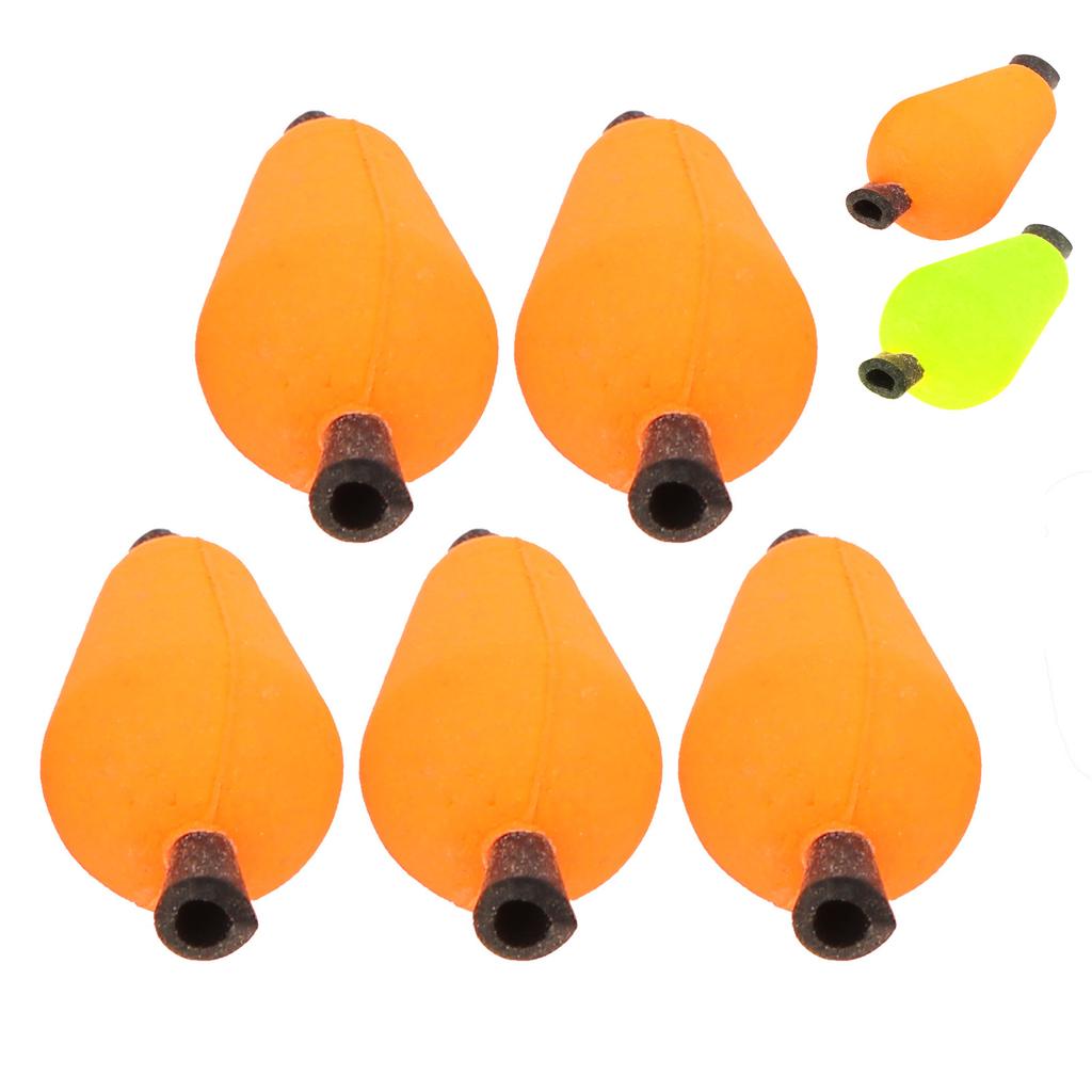 5 Pcs/Set Float Foam Tear Drop Strike Indicator Fishing Fly Accessories Tackle Fishing
