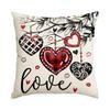 1Pc/4Pcs Valentine'S Day Pillow Cover, Suitable For Valentine'S Day, Wedding Party Decoration Cushion Cover
