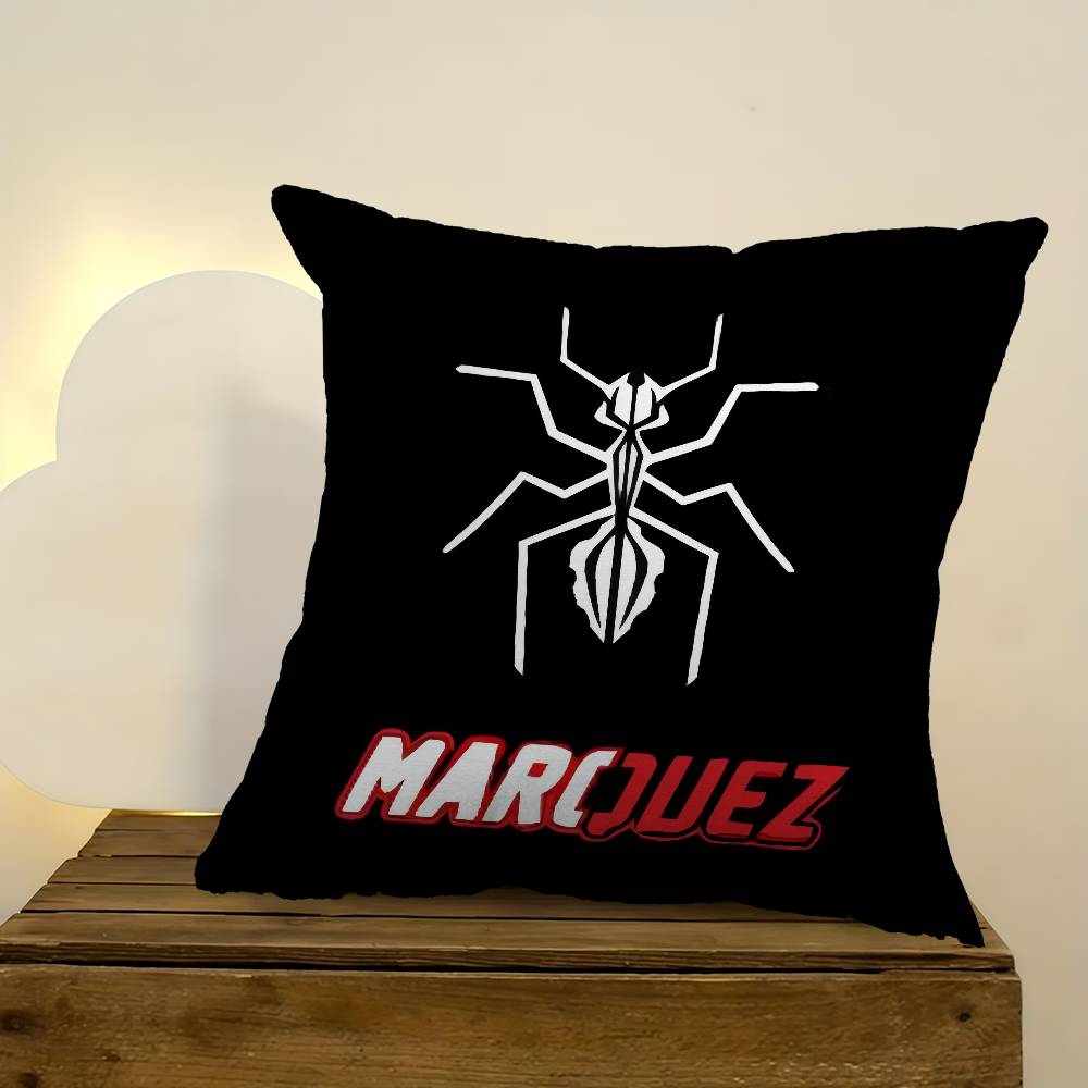 Personalized Pillow Dust Cover Bedroom Kids Party Decoration Pillowcase Birthday Children Gift M-Marc Racing Driver Marquez 93