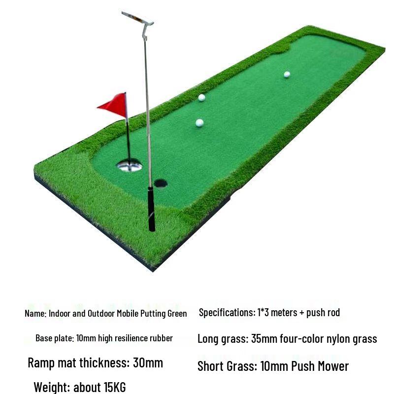 Indoor Golf Putting Green Practice Set