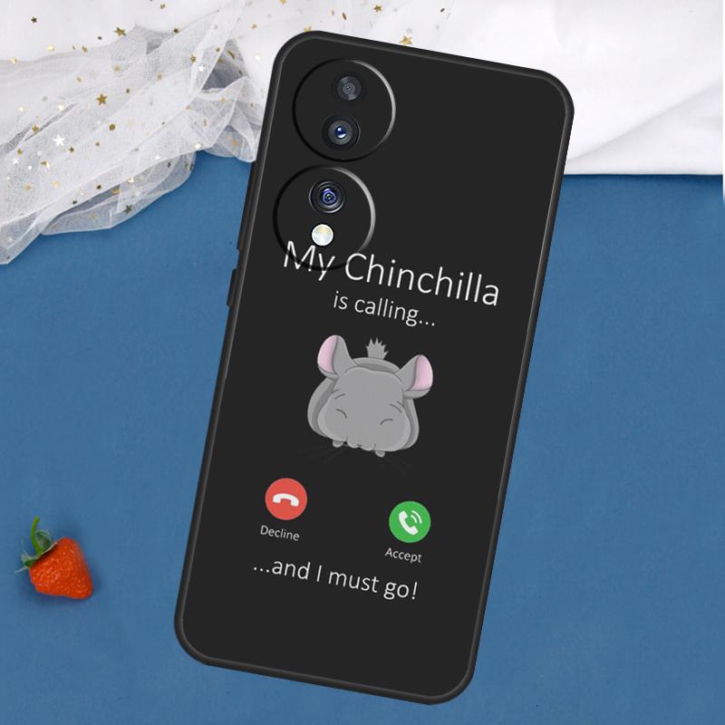 Cartoon Chinchilla Case For Honor Magic 5 6 8 Pro 7 Lite 200 400 50 70 90 X8c X8b X9a X9b X9c X9d Win RT Cover