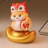 Year Statue Animal Sculpture Collection Birthday Gift Decorative Figurine Tabletop Ornament