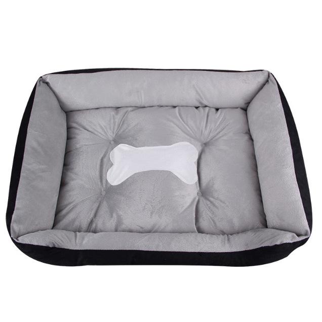 Warm Dog Bed for Small, Medium, and Large Dogs - Pet Nest & Mat for Dogs and Cats