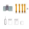 Cell Phone SIM Card Reader Adapter, External SIM Card Plate, Quick Change SIM Card for Cell Phone, Suitable for Samsung, MotoGP