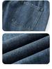 Men's Spring & Autumn Retro Wide-Leg Jeans - Youth Trend Loose-Fit Straight Casual Trousers