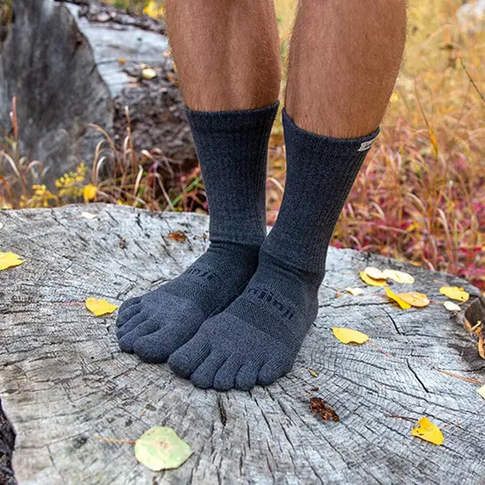 [Injinji] Injinji Trail Midweight Crew 213170 Granite L