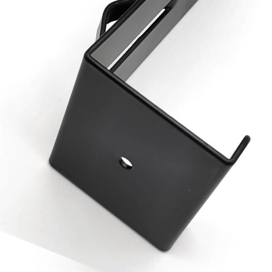Lock Box Door Mount Bracket Security Lock Box Over The Door Hook Heavy Duty Iron Universal Lock Box Door Mounting Holder