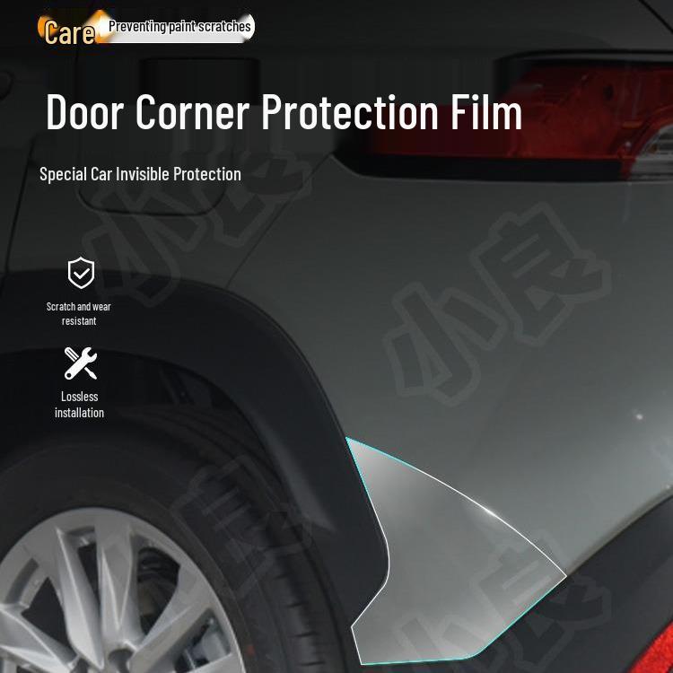 Protector de Ușă TPU Corolla Cross: Film anti-zgârieturi pentru triunghiul față și cel din spate