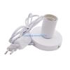 Y5GD E27 Lamp Holder Light Socket Replacement Metal Desktop Lamp Base Holder