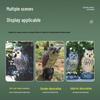 360° Rotating Owl Garden Ornament: Realistic Outdoor Bird Decoy