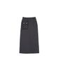 320SHOWROOM 1Cargo Pocket Long Skirt Charcoal