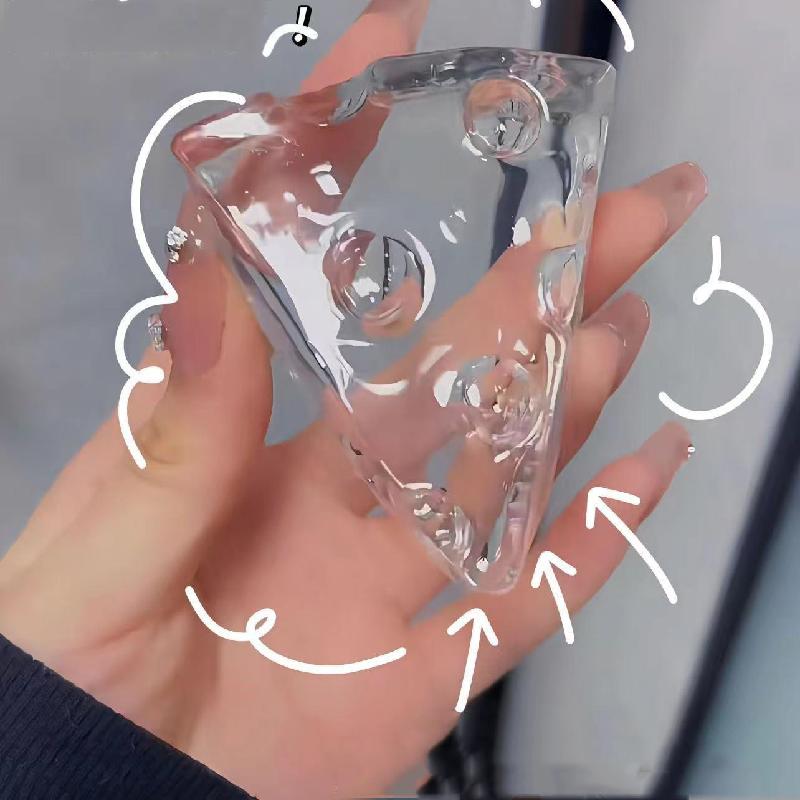 Süßes Neues Transparenter Würfel Käse Weiches Spielzeug Mochi Dessert Kneten Party Zum Sensorischen Kneten Quetschen Seidiges Spielzeug Simulationsspielzeug Geschenk