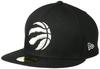 New Era Low Profile 59FIFTY Cooperstown Toronto Raptors Cap, Black, 63.5cm