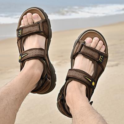Herren Zehensandalen Atmungsaktive Outdoor-Wanderschuhe Leichte Luxussandalen Herren Strandsandalen Flache Herren Wasserschuhe