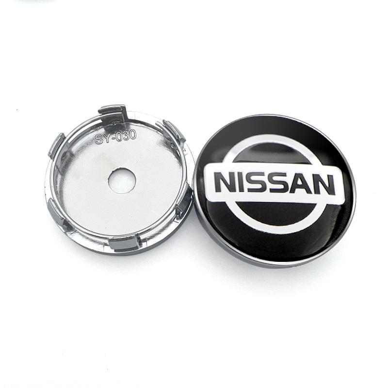 4pcs Car Wheel Center Caps Tyre Rim Hub cap Cover Car Accessories For Nissan X-Trail T32 T31 Qashqai Tiida Teana Car Styling