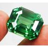 Emerald Cut Natural Shiny Green Sapphire 25-26 Ct Beautiful Certified Gemstone