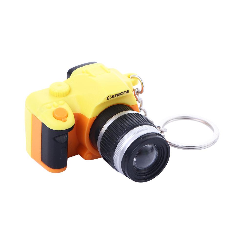 Accessorie Pendant Led Light With Sound Creative Camera Simulation Cameras Flashing Camera Keychain Camera Keychain