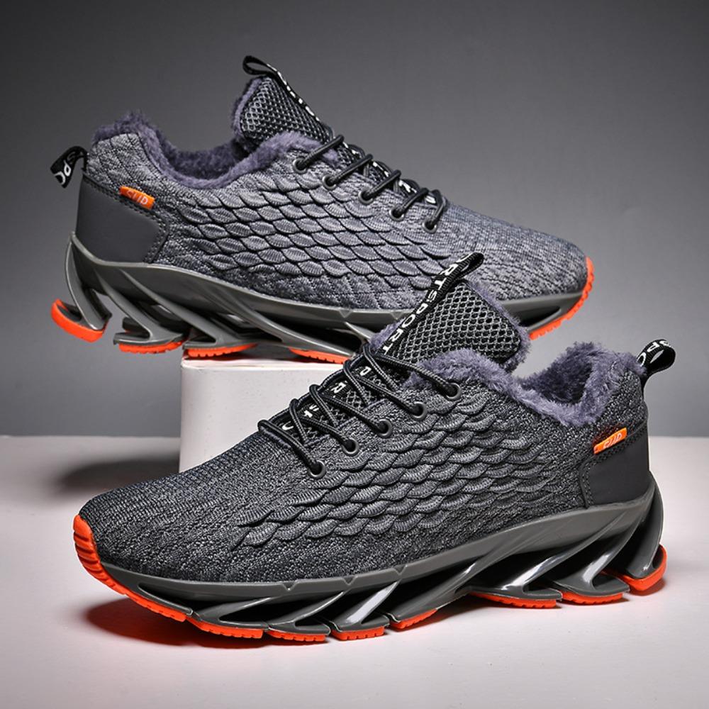 Mesh Casual Shoes Big Size Men's Sneakers Breathable Running Sports Shoes Fashion Knit Slip On