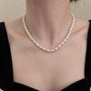 Freshwater Pearl Cherry Necklace - Japanese Korean Summer Clavicle Chain, Versatile and Stylish